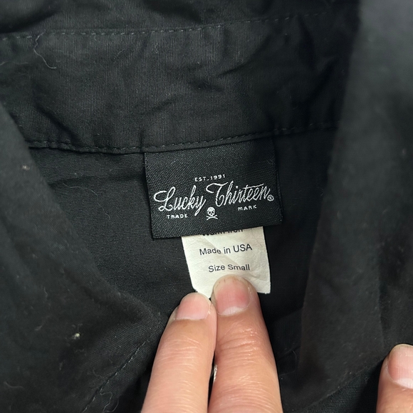 Western Black Jacket with Skull Design - Picture 6 of 8